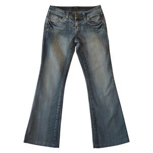 Y2K Milan Low Rise Flared Leg Jeans Stonewashed – Size 0